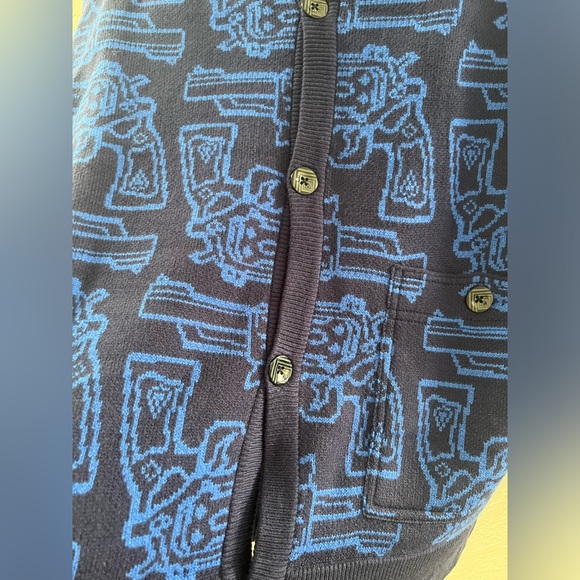 Monument vs the Masses Cardigan Blue Sz M NWT - Picture 7 of 10